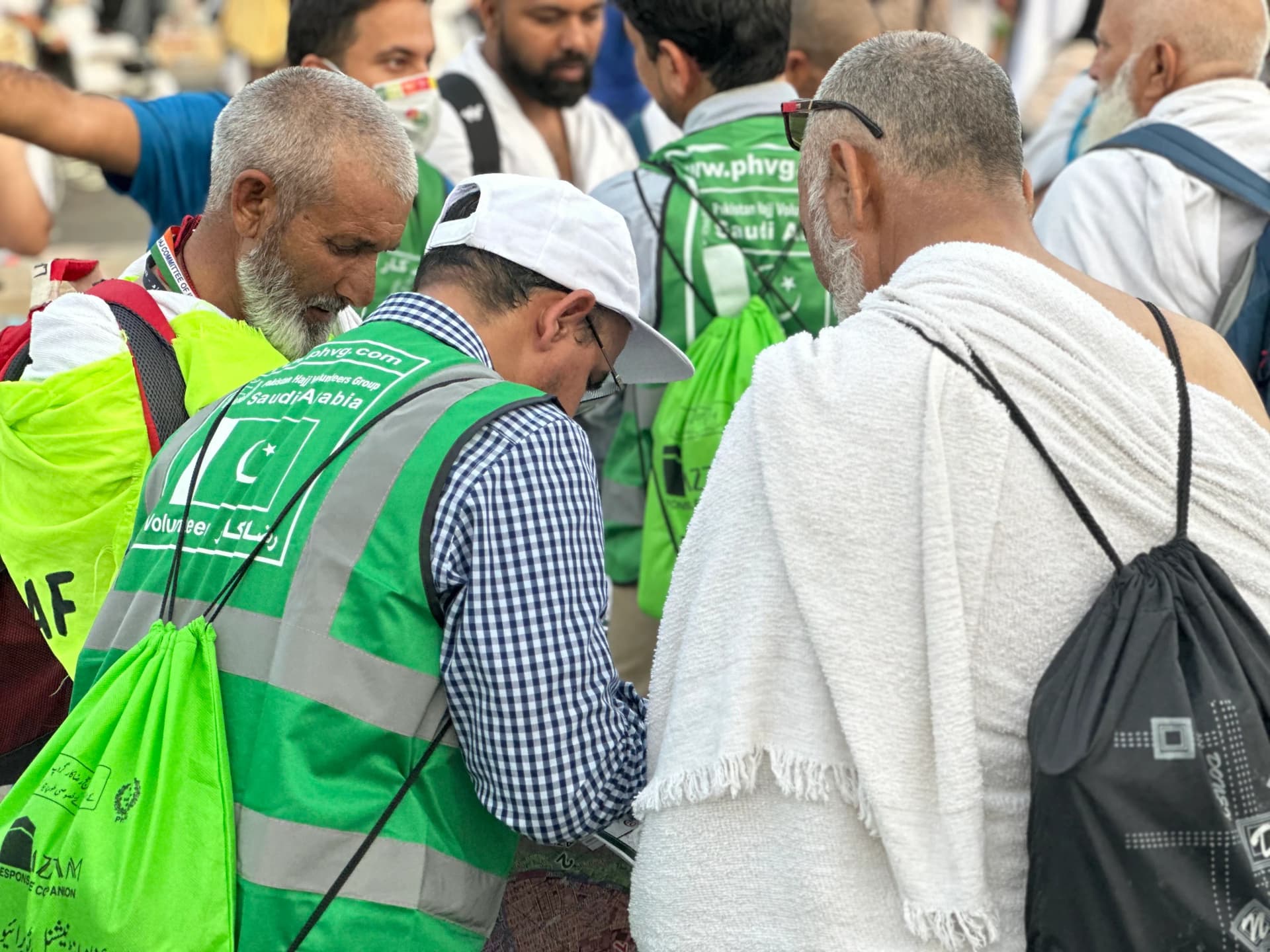 PHVG volunteers in action